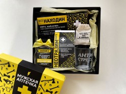 Подарочный набор "Мужская аптечка", , 69.00 руб., pn442, , Подарки-приколы