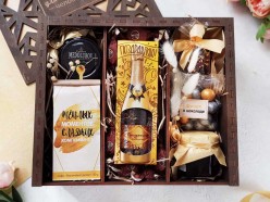 Подарочный набор в деревянной коробочке "Особенной", , 141.00 BYN, pn257, , Подарки для женщин
