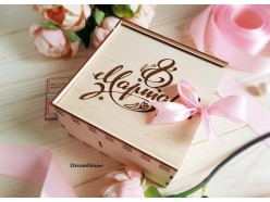 Подарочный набор в деревянной коробочке "Весна"