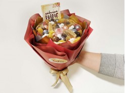 Подарочный букет из сухофруктов и орехов "Маме", , 57.00 руб., pn441, , Вкусные и полезные сладости
