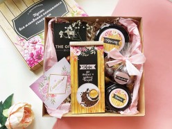 Подарочный набор "Розовая сакура", , 65.00 BYN, pn55, , Подарки для мамы