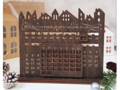Вечный календарь из дерева  "Сказка", , 38.00 BYN, pn343, , Подарки на Новый Год