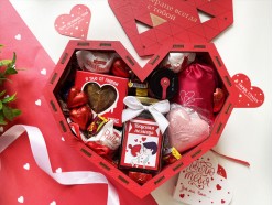 Подарочный набор  "Сердце для любимой", , 97.00 BYN, pn475, , подарки на 14 февраля